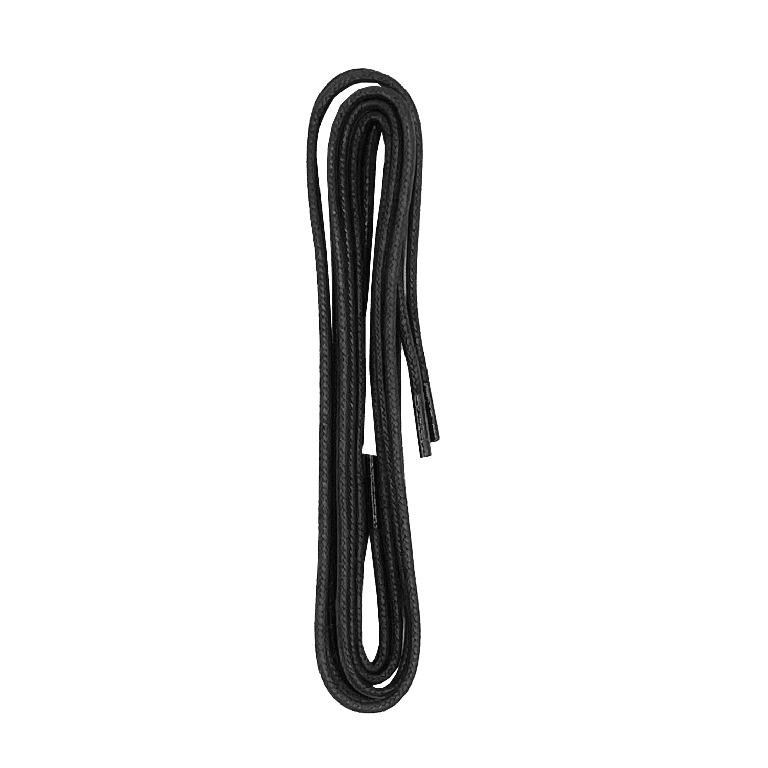 Black Replacement Waxed Laces for Under Armour Golf Shoes 90cm (Round)