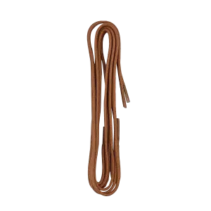 Light Brown Replacement Waxed Laces for Footjoy Golf Shoes 90cm (Round)