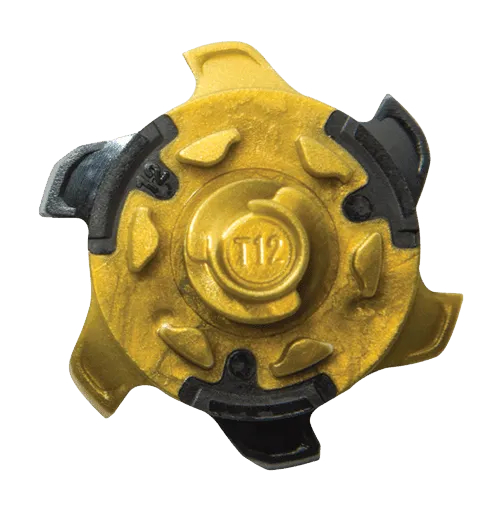 Softspikes Cyclone Golf Cleats (Old Deep) Fast Twist® Gold - Image 3