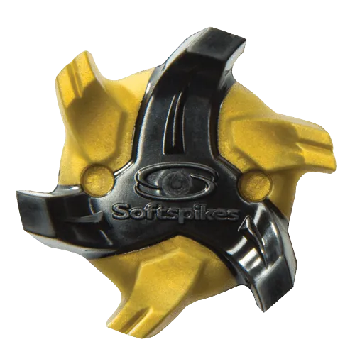 Softspikes Cyclone Golf Cleats (Old Deep) Fast Twist® Gold
