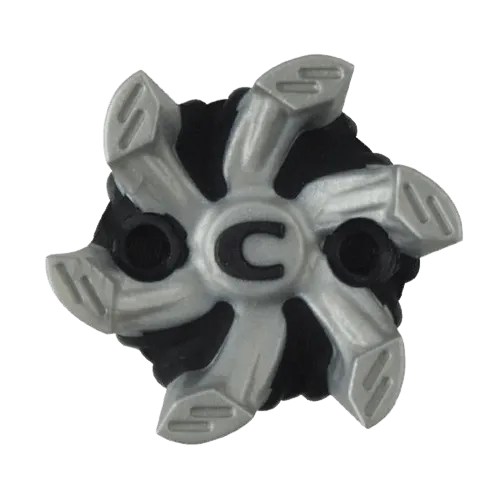 Champ Helix Golf Cleats 6mm Thread Black / Silver