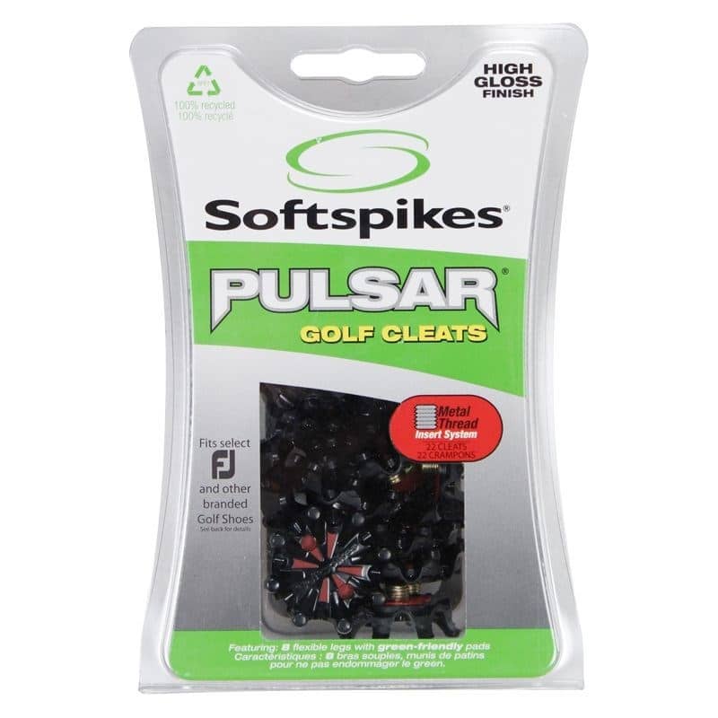 Softspikes Pulsar Golf Cleats 6mm Thread Black - Image 2