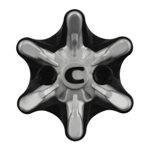 Champ Zarma Tour Golf Cleats Fast Twist® 3.0 Black / Silver