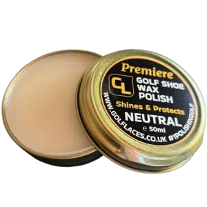 Premiere Golf Shoe Wax Polish Tin 50ml / Neutral