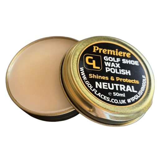 Premiere Golf Shoe Wax Polish Tin 50ml / Neutral