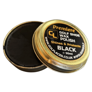 Premiere Golf Shoe Wax Polish Tin 50ml / Black