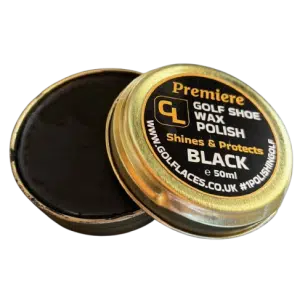 Premiere Golf Shoe Wax Polish Tin 50ml / Black