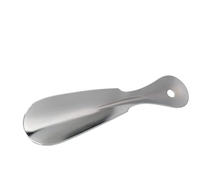 Premiere Deluxe Metal Golf Shoe Horn for Golf Shoes / 18cm / Silver