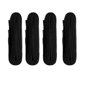 Black 4 Pack Replacement Laces for Puma Golf Shoes 100cm (Flat)